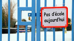 Ecole fermée - Enseignants en journée pédagogique