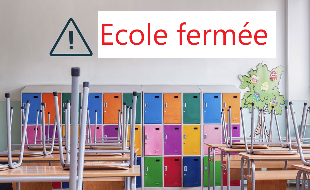 Ecole fermée - Enseignants en journée pédagogique - Contrat d'objectif