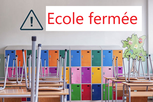 Ecole fermée - Enseignants en journée pédagogique - Contrat d'objectif