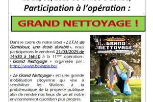 Grand Nettoyage