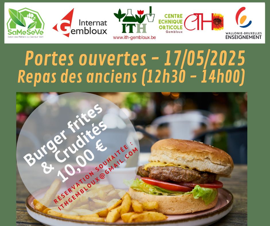 Repas des anciens de l’I.T.H. de Gembloux