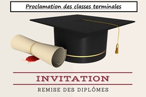 Classes terminales - Proclamation