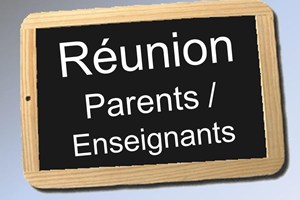 Réunion des  élèves/parents et enseignants 
